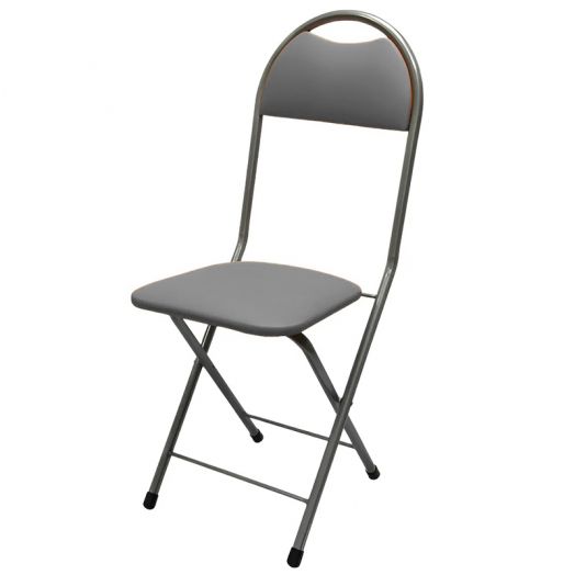 Складной стул  ДУГА (Цвет обивки Серый)