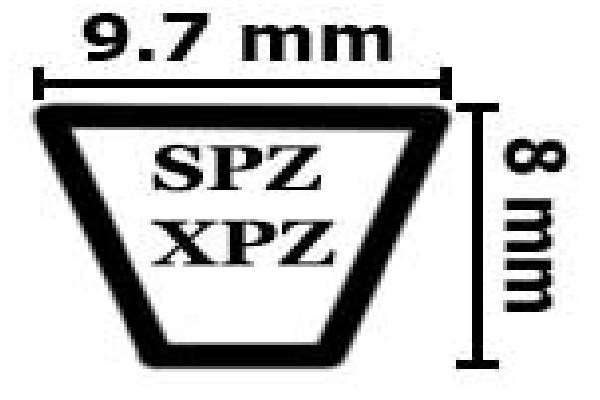 Ремень узкоклиновой SPZ-1900 Lp