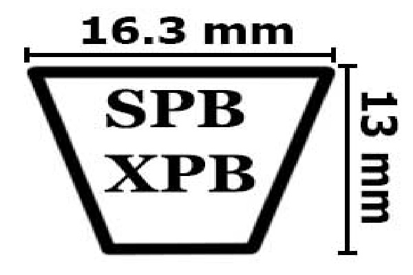Ремень узкоклиновой SPB-5200 Lp