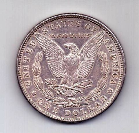 1 доллар 1887 США AUNC