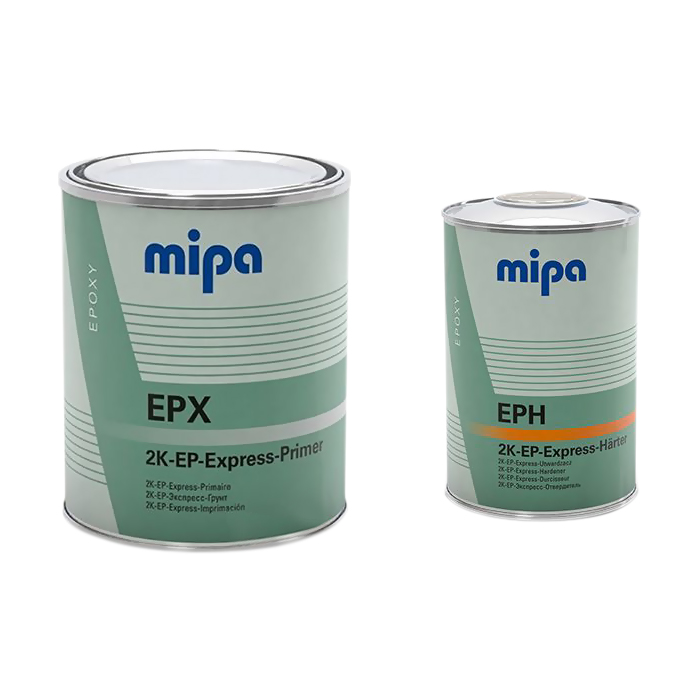 Mipa EPX 2K-EP-Express-Primer Экспресс-грунт с экспресс-отвердителем EPH 2K-EP-Express-Harter, объем 1л. + 1л.