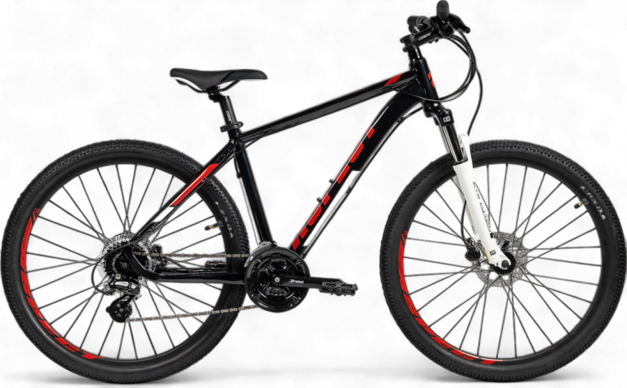 Горный велосипед Aspect Stimul 27.5 (2023) (Черно-Красный)