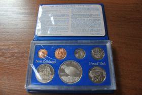 Новая Зеландия Набор 7 монет 1982 год Proof