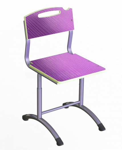 Стул ученический, регулируемый NOVA (Фиолетовый)