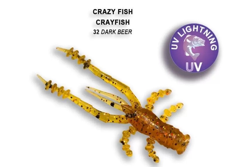 Приманка CF Crayfish 1.8, цвет 32 - DARK BEER