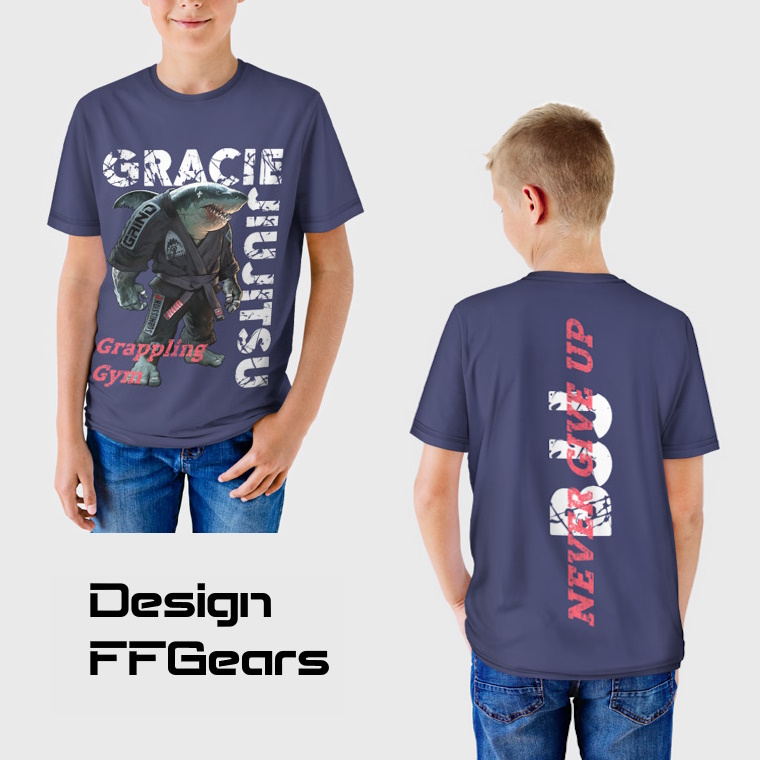 Детская футболка FFG Gracie Jiu-Jitsu
