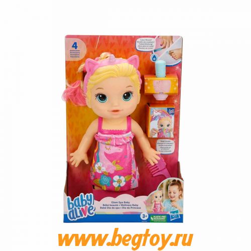 Кукла Hasbro Baby Alive Glam Spa Unicorn - Светлые волосы F3564