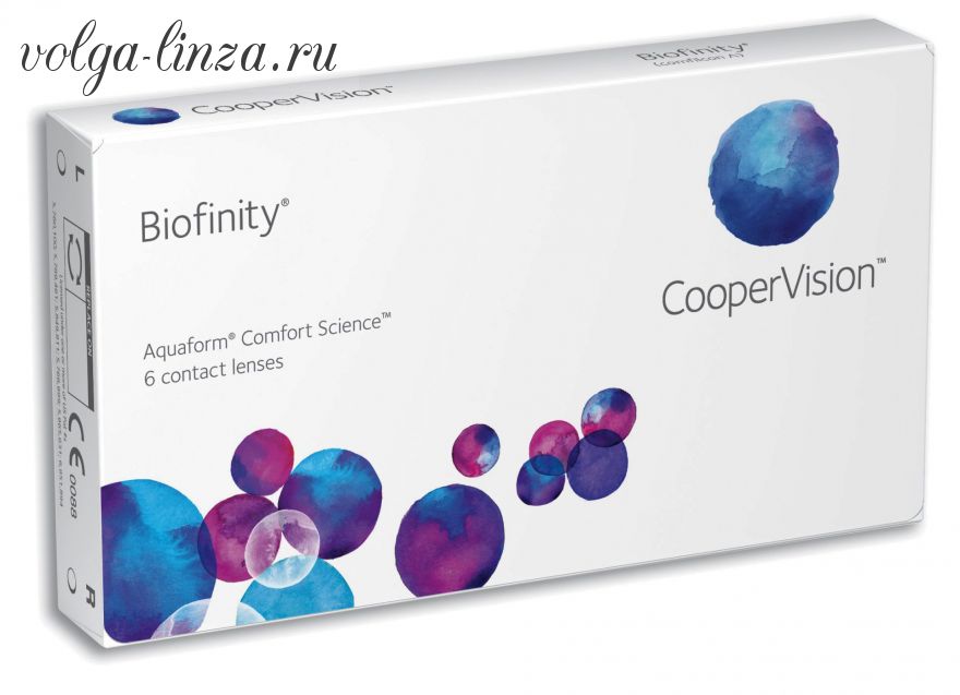 Biofinity, 3 шт