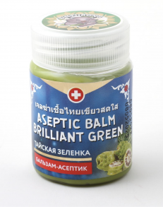 Binturong Aseptic Balm Brilliant Green, Тайская зеленка с экстрактом нони