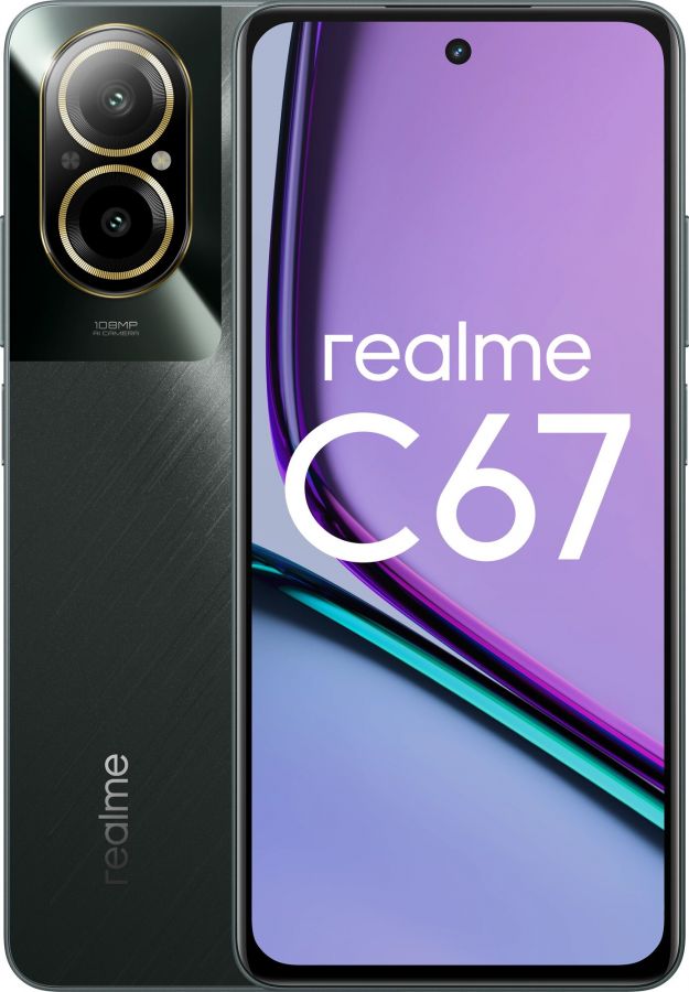 Смартфон Realme C67 8/256Gb Черный RU