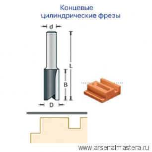 Фреза пазовая DIMAR 30.0 x 32.0 x 73 x 12 1071339