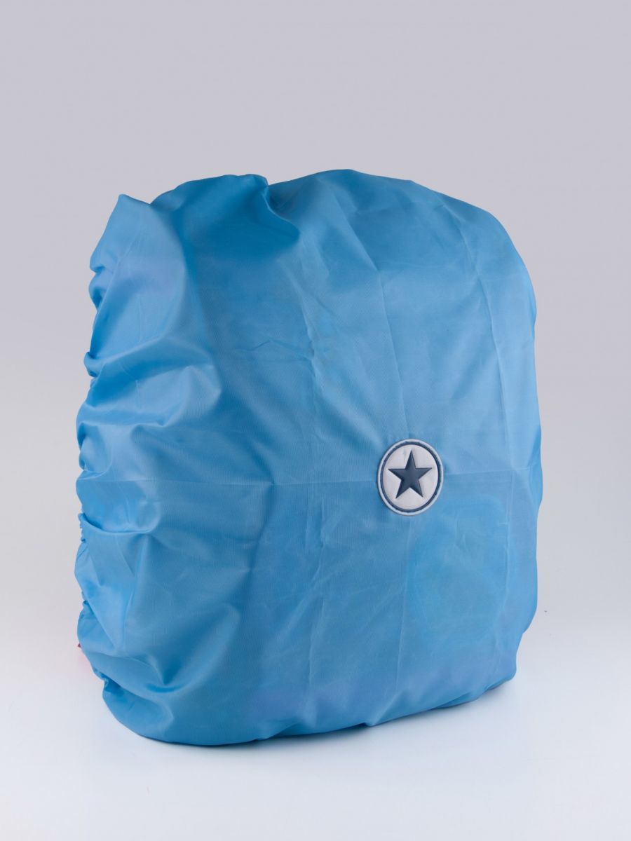 Чехол для рюкзака 4-217 голубой-звезда