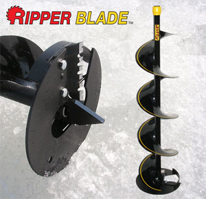 Шнек Jiffy FirePower™ с лезвием Ripper™ 200  левое вращение