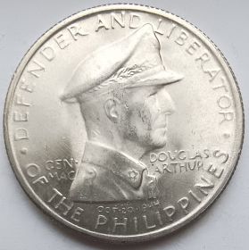 Генерал Дуглас Макартур 1 писо Филиппины 1947