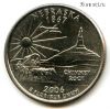 США 25 центов 2006 D Небраска
