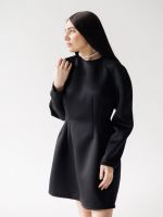 Платье Aria из неопрена черное