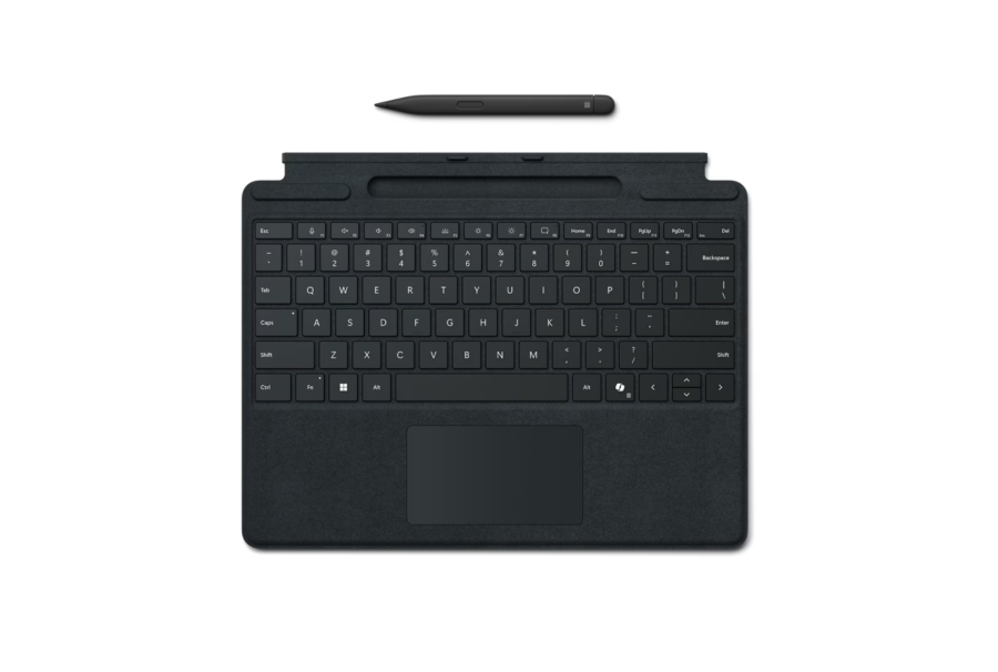 Клавиатура Microsoft Surface Pro Keyboard X/8/9/10 with Slim Pen 2 with Copilot button (Black)