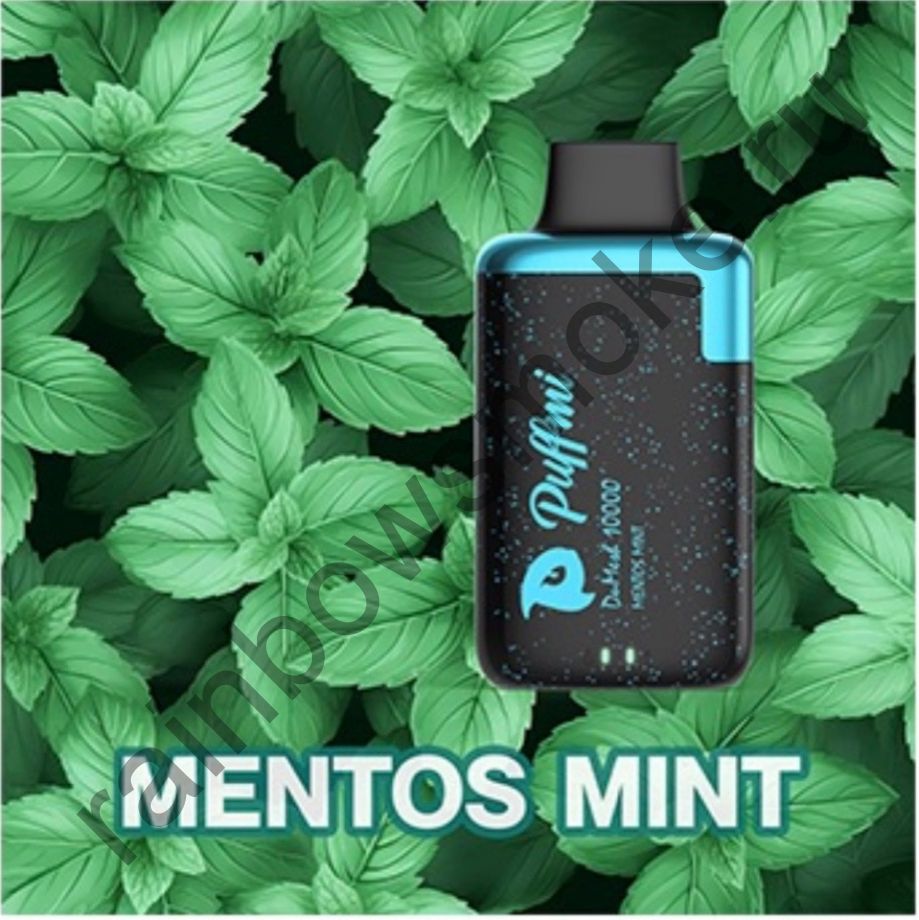 Электронная сигарета Puffmi DuMesh 10000 - Mentos Mint (Холодная Мята)