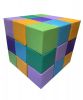 Мягкий конструктор «Кубик-рубик»