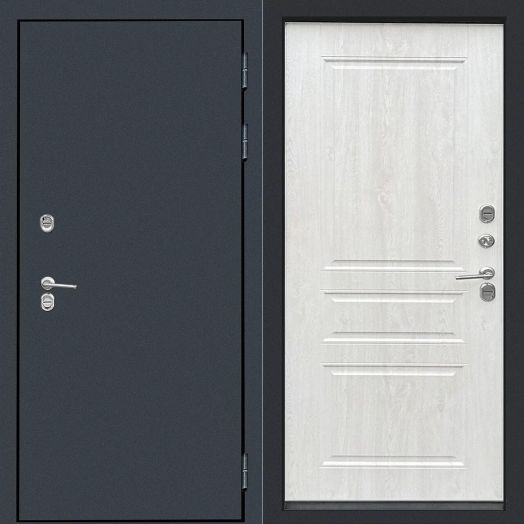Дверь Ратибор Терма 3К Сосна белая с терморазрывом
