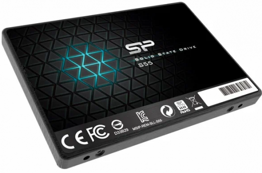 Жесткий диск SSD 2.5" 480Гб SATA3 Silicon Power Slim S55