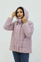 Демисезонная женская куртка весна осень 9602 [розовый]