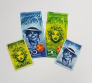 Набор банкноты - 100 рублей Майкл Джексон и 100 рублей Мадонна + подарок Msh