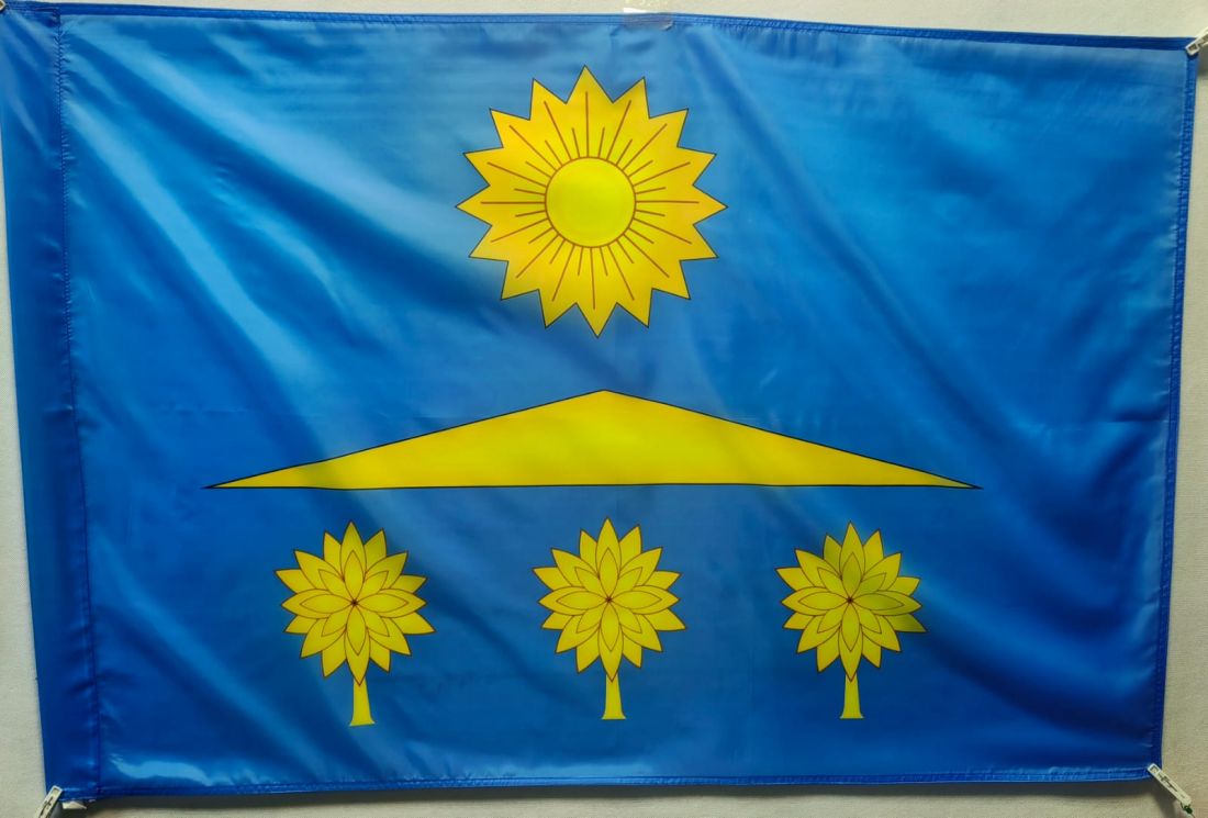 Флаг Солнечногорска 135х90см.