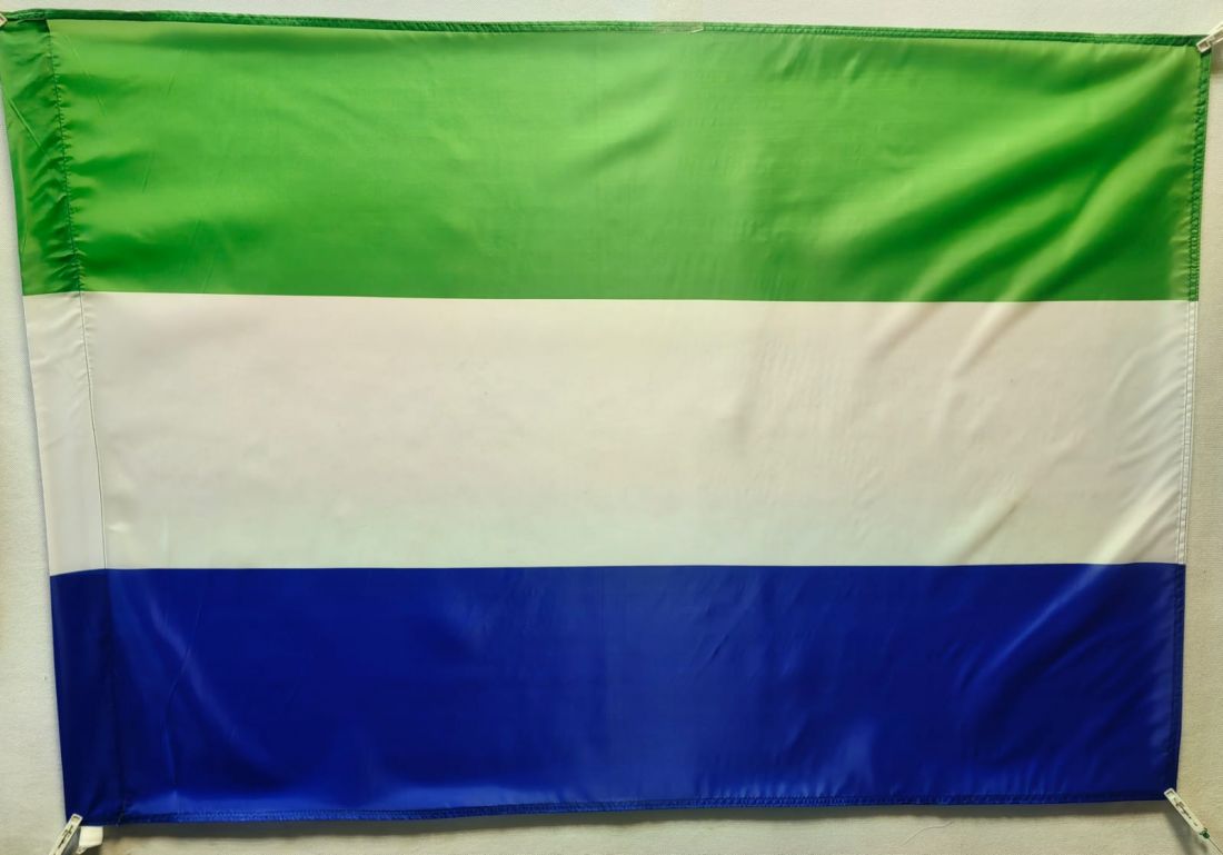 Флаг Сьерра-Леоне 135х90см.