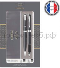 Набор Parker Sonnet Ручка-роллер + ручка шариковая LaqBlack CT  2093259