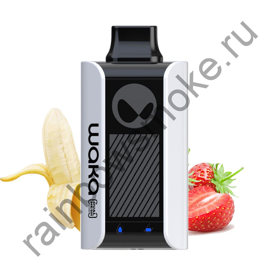 Электронная сигарета WAKA soPro PA10000 - Strawberry Banana (Клубника Банан)
