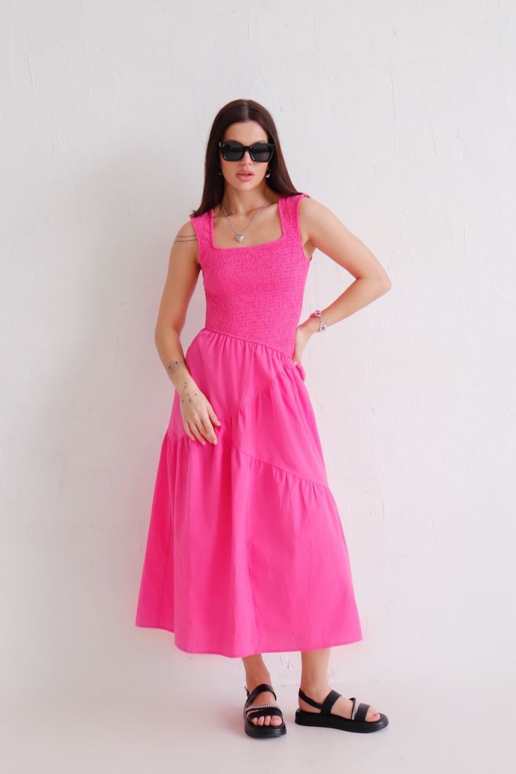 12618 Платье розовое (остаток: 48-50)