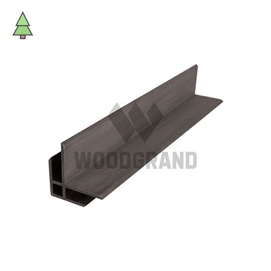 Угол соединительный для фасада из ДПК WoodGrand 75*75 мм