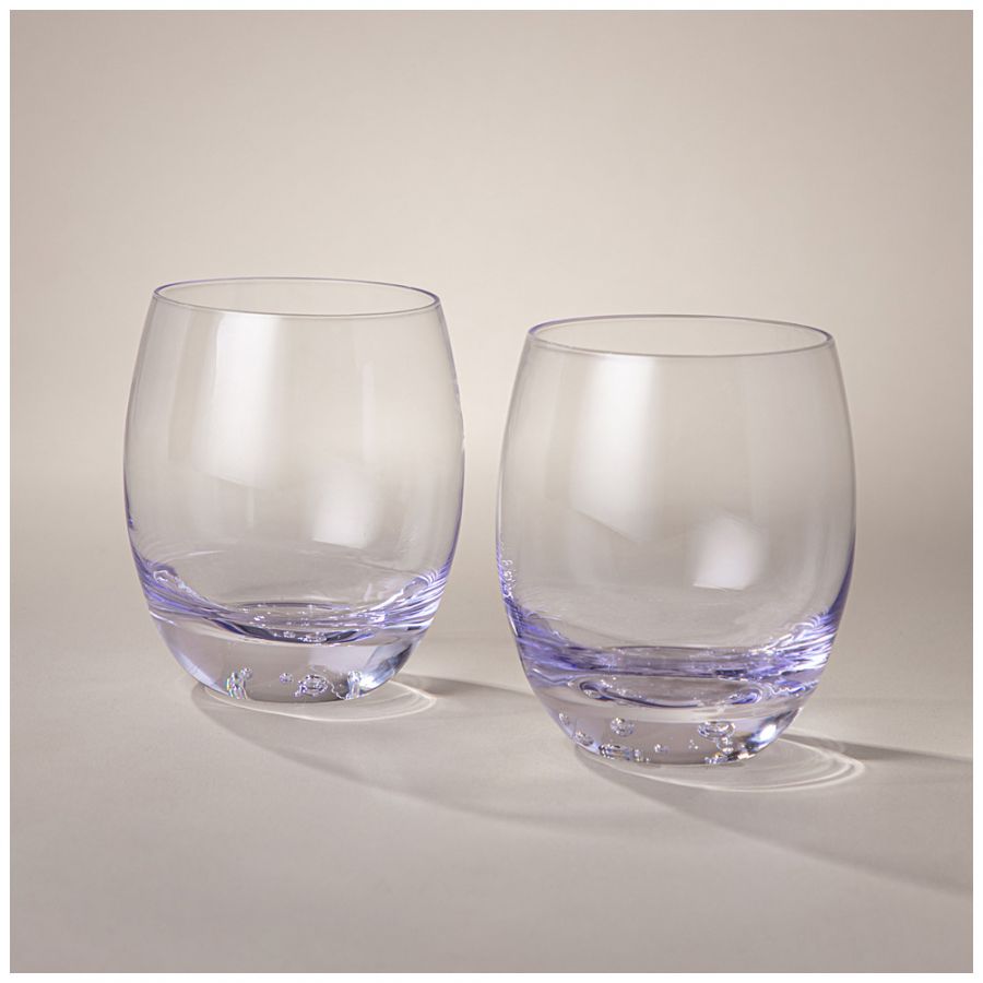 Набор стаканов для воды/сока из 2 шт "Bubles" purple 425 мл