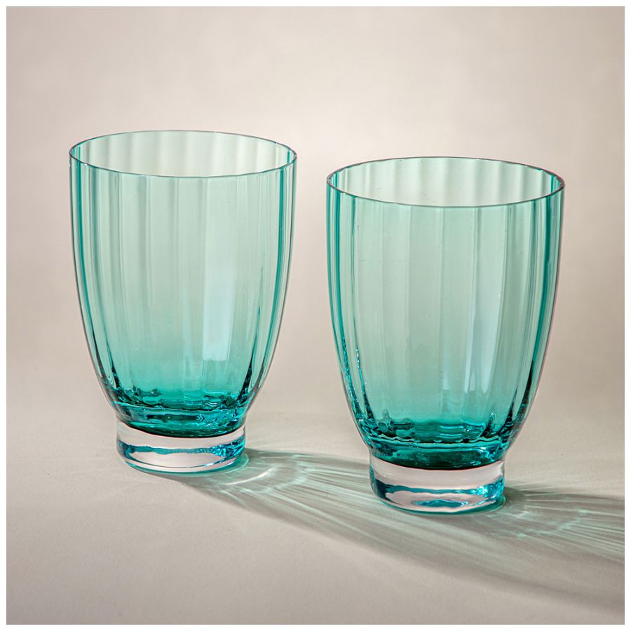 Набор стаканов для воды/сока из 2 шт "Mirage" emerald 385 мл