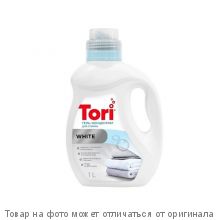 TORI Гель для стирки для белого белья White 1л (флакон с ручкой)/9