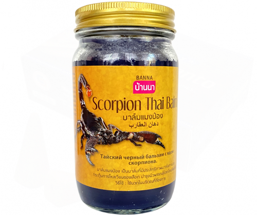 Тайский бальзам для тела Большой Скорпион Banna 200 гр