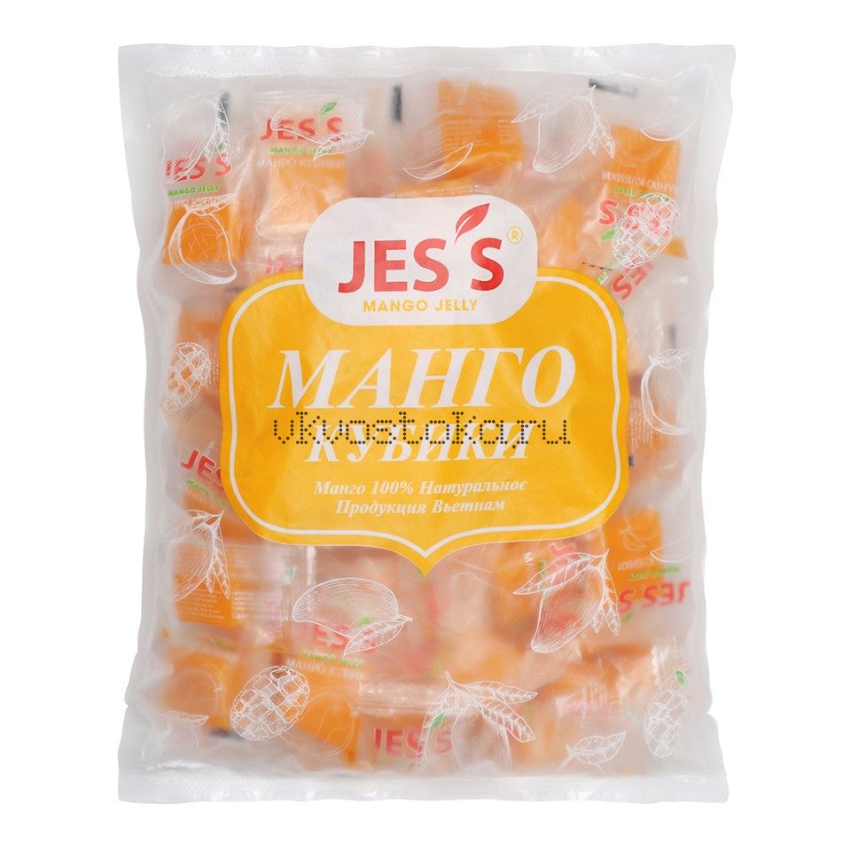 Манго кубики (конфетка) Вьетнам "JESS" 500гр