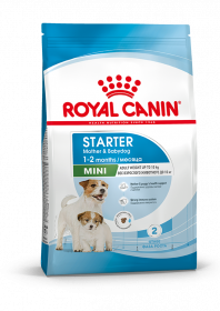 Royal Canin Mini Starter Корм сухой полнорационный для собак мелких пород (до 10 кг) в конце беременности и в период лактации, а также для щенков в период отъема от матери и до 2-х месячного возраста