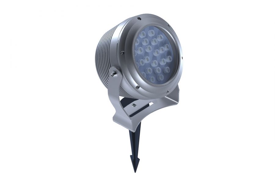 Ландшафтный светильник лучевой D155 24W 12-24V IP65 10,25,45,60° на светодиодах CREE