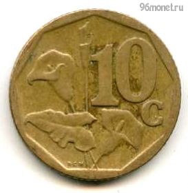 ЮАР 10 центов 2008
