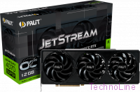 Видеокарта GeForce RTX 4070 Super 12Gb Palit Super Jetstream Oc NED407ST19K9-1043J