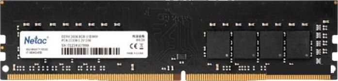 Модуль памяти DDR4 16Gb Netac 2666 NTBSD4P26SP-16