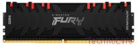 Модуль памяти DDR4 8Gb Kingston 3200 Fury Renegade RGB KF432C16RBA/8