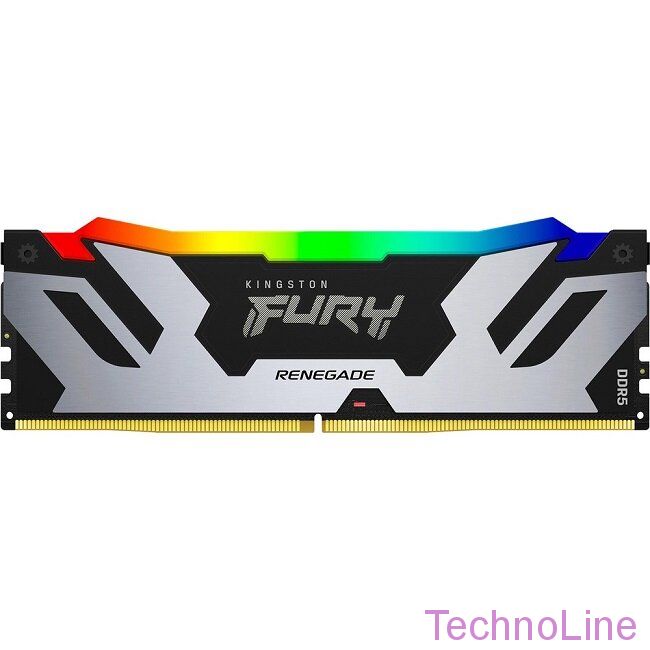 Модуль памяти DDR5 16Gb Kingston 6000 Fury Renegade RGB KF560C32RSA-16