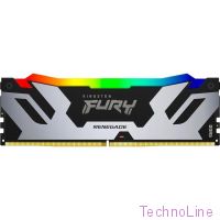 Модуль памяти DDR5 16Gb Kingston 6000 Fury Renegade RGB KF560C32RSA-16