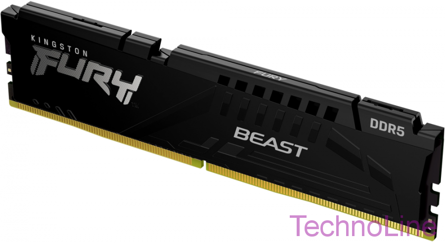 Модуль памяти DDR5 32Gb Kingston 6000 Fury Beast KF560C40BB-32