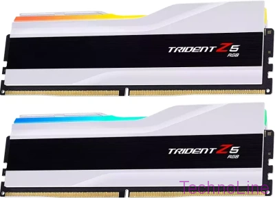 Модуль памяти DDR5 64Gb G.Skill 6000 Trident Z5 RGB F5-6000J3636F32GX2-TZ5RW (2x32Gb Kit)