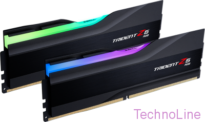 Модуль памяти DDR5 64Gb G.Skill 6800 Trident Z5 RGB F5-6800J3445G32GX2-TZ5RK (2x32Gb Kit)