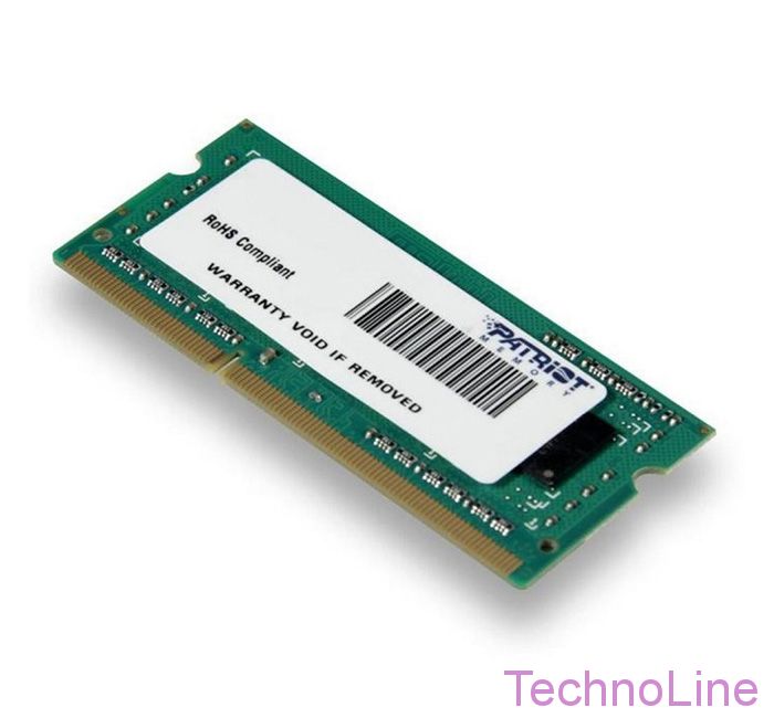 Модуль памяти SO-DIMM DDR3 4Gb Patriot 1600 PSD34G1600L81S